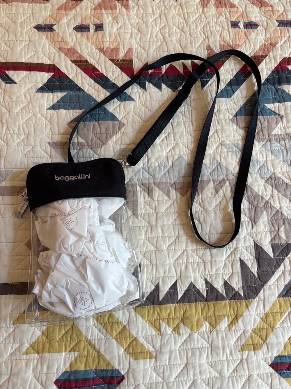 Baggallini Clear Stadium Concert Bag